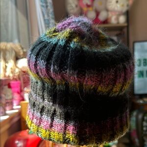 Free Press Multicolor Knit Beanie